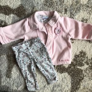 Calvin Klein 0-3 girl outfit